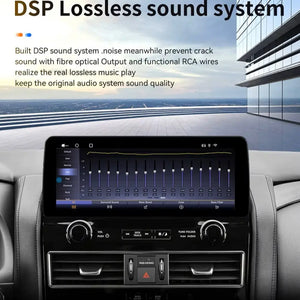 12.3 "Android 14 Nissan Amanda Patrol Y62 Infiniti QX56 QX80 2010-2023 Navigation Screen Car Radio Multimedia Player Carputech