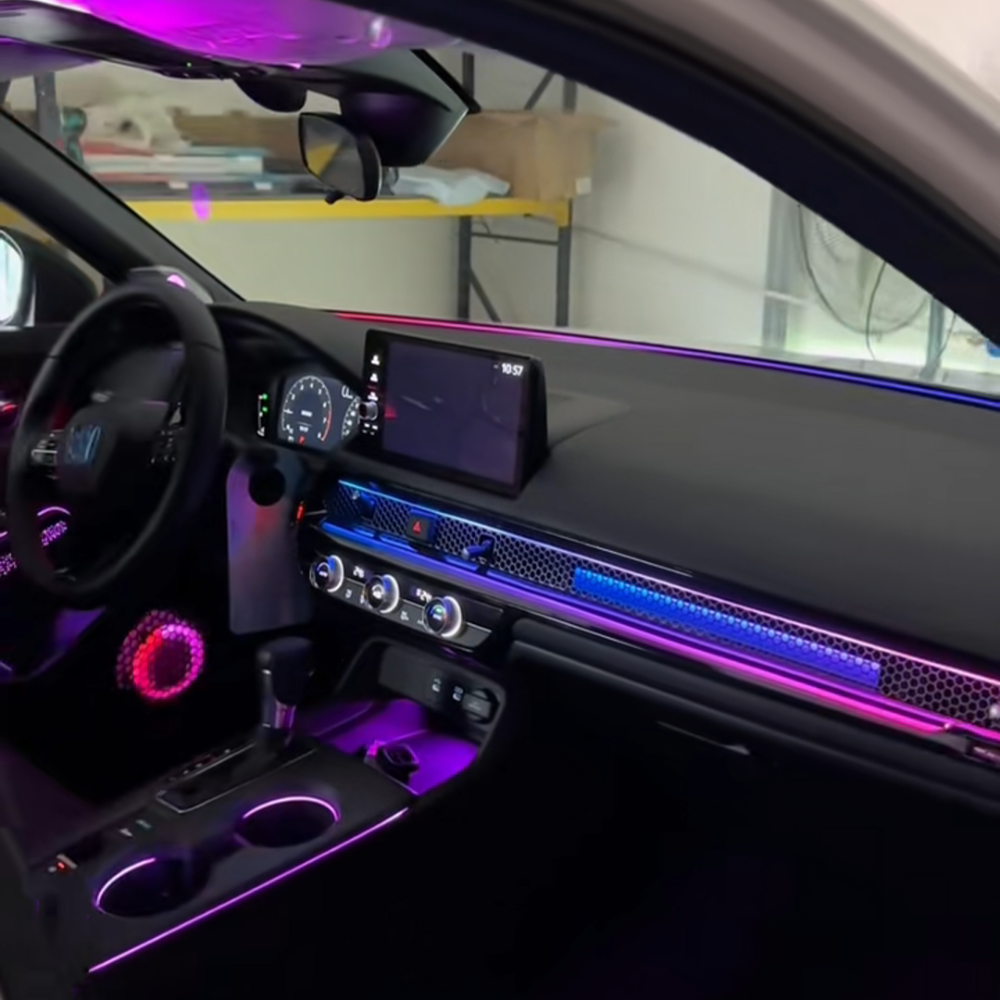 Upgrade 64 Colors Ambient Lighting Kit for Honda Civic 11th Gen 2022-2025 Interior LED Light Accessories
