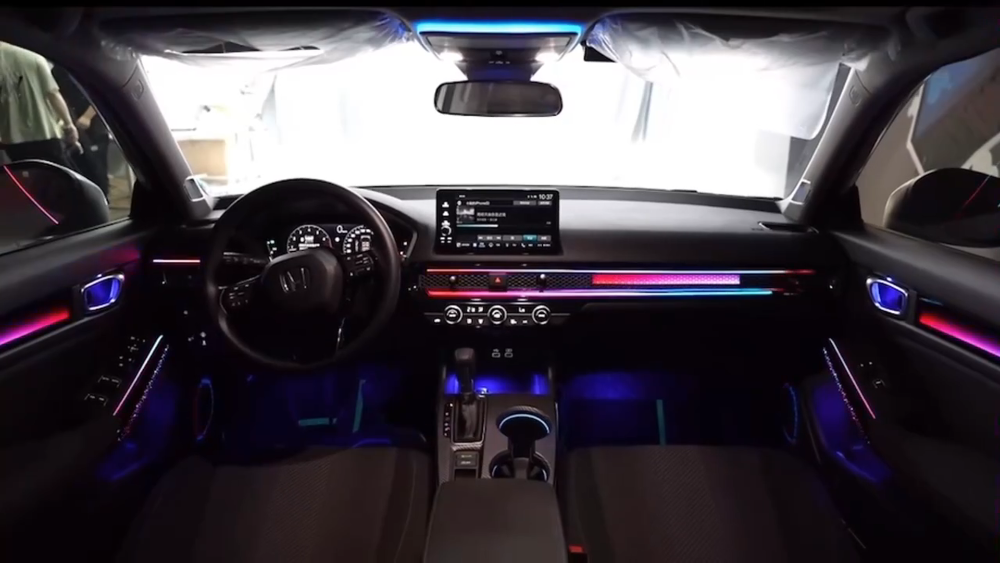 Upgrade 64 Colors Ambient Lighting Kit for Honda Civic 11th Gen 2022-2025 Interior LED Light Accessories