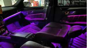 For Mercedes-Benz E-Class W212 2010-2015 64 colors Galaxy Symphony Ambient Lighting Carputech