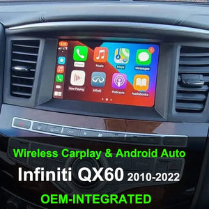 Infiniti QX60 Apple Carplay & Android Auto Module 2010-2022 Carputech