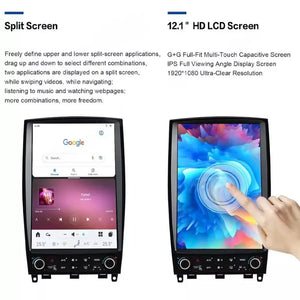 12.1" Qualcomm For Infiniti EX30 2008-2017 Car Radio Stereo Carplay Upgrade Tesla Style Screen Android Auto GPS Navigation Multimedia Player Carputech