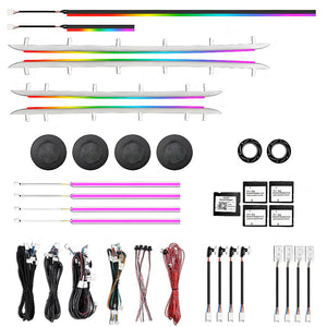 64 Colors Dynamic Ambient Lighting for BMW 1 Series 2016-2023 Interior Lighting Upgrade Accessories Carputech