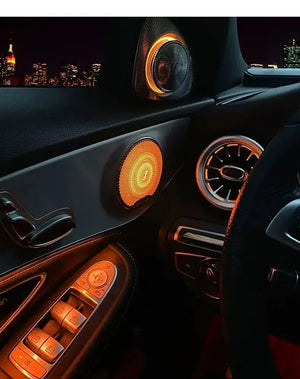 Ambient Light 3/64 Colours For Mercedes-Benz C- Class Glc Coupe W205 C43 C63 X253 LED Vents Speaker Decorative Lamp Retrofit Carputech