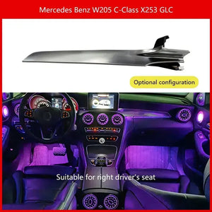 Ambient Light 3/64 Colours For Mercedes-Benz C- Class Glc Coupe W205 C43 C63 X253 LED Vents Speaker Decorative Lamp Retrofit Carputech