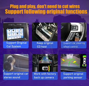 12.1" Qualcomm For GMC Yukon/ Chevy Suburban/ Tahoe 2007-2013 Car Radio Stereo Carplay Upgrade Tesla Style Screen Android Auto GPS Navigation Multimedia Player Carputech