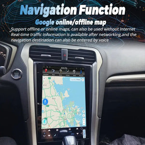 Android 13 256GB Tesla Screen For 2013 2014 2015 2016 2017 Ford Mondeo Fusion MK5 Unit Car Multimedia Player GPS Radio Stereo Carputech