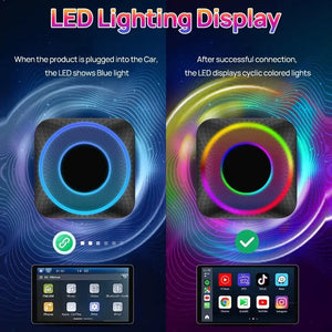 SM6225 Carputech CarPlay Ai Box Android 13 Smart Video Streaming Box for OEM Car Multimedia Wireless CarPlay Android Auto 8+128G Carputech