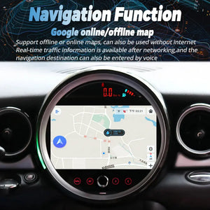 Android 13 Screen For BMW Mini One R55 R56 R57 R58 R60 Cooper S 2007-2017 Car Radio Multimedia Video Player Navigation GPS Carplay Carputech