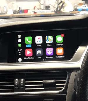 Wireless CarPlay Android Auto Module for Audi A4 S4 RS4 2008-2018, with AirPlay Mirror Link Car Play Functions Carputech