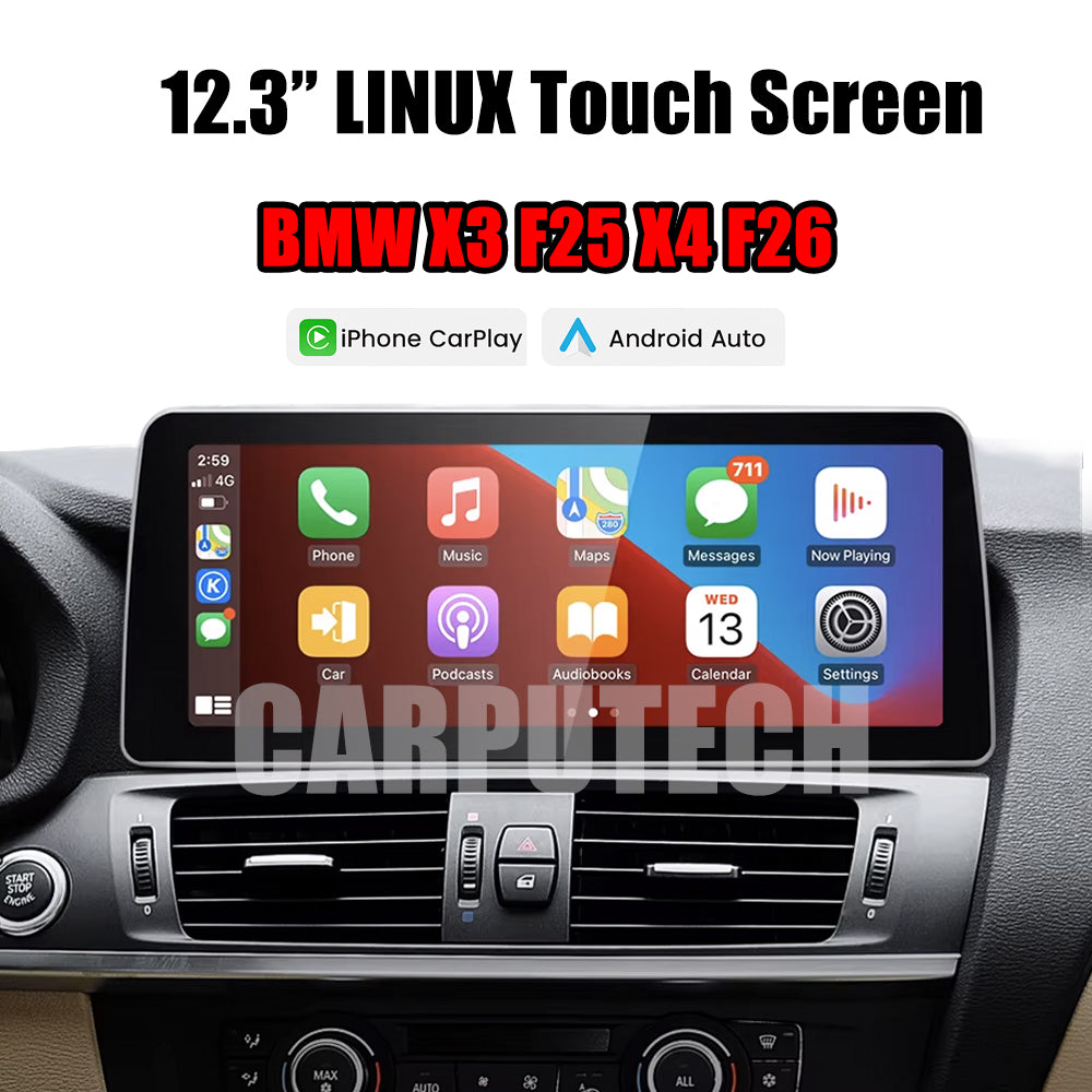 12.3'' Wireless Carplay Multimedia Display Touch Screen for BMW X3