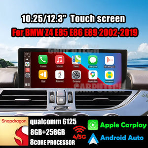 10.25" Android 13 Car Stereo Upgrade for BMW Z4 E89 (2009–2018) | Wireless CarPlay & Android Auto | GPS Navigation | Plug & Play Carputech
