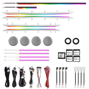 64 Colors Dynamic Ambient Lighting for BMW 1 Series 2016-2023 Interior Lighting Upgrade Accessories Carputech