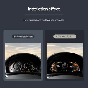 LCD Digital Dashboard Cluster For BMW 1 2 3 4 5 6 7 Series X1 X2 X3 X4 X5 X6 GT 2010-2019 Car Panel Speedometer Virtual Cockpit Carputech