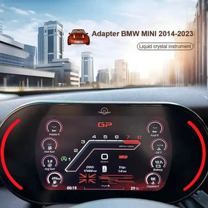 For BMW MINI Cooper 2014-2023 LCD Digital Dashboard Cluster Car Panel Speedometer Virtual Cockpit Carputech