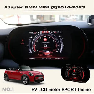 For BMW MINI Cooper 2014-2023 LCD Digital Dashboard Cluster Car Panel Speedometer Virtual Cockpit Carputech