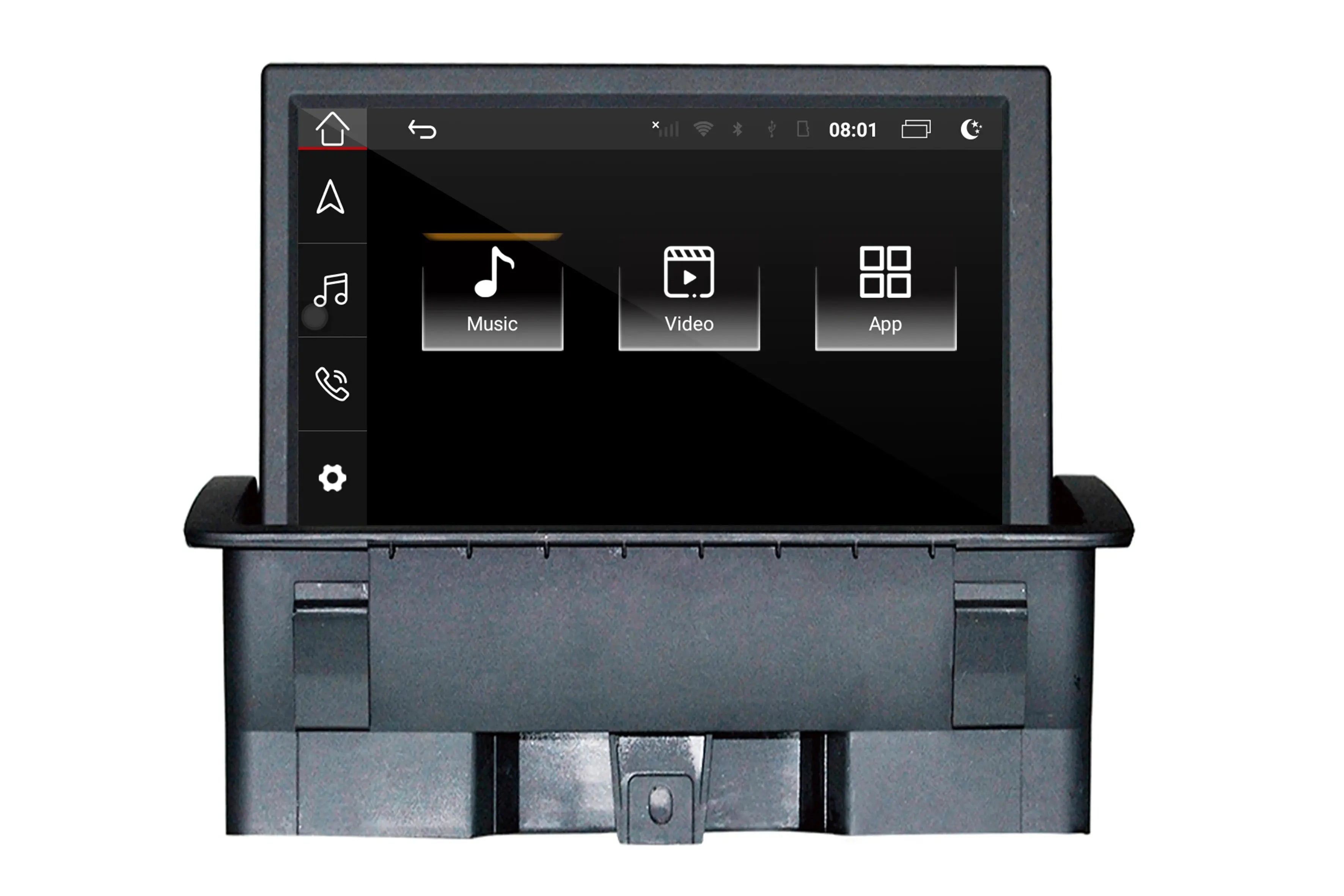 7Inch Android Touch Screen Car Stereo For Audi A1 2010-2018 BT WIFI SIM GPS Navi Wirless Carplay Auto Radio Player Carputech