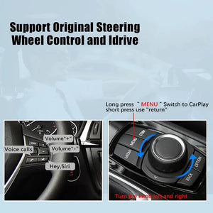 CarPlay MMI Prime Retrofit For BMW NBT/EVO/CIC System 1 2 3 4 5 6 7 Series X1 X3 X4 X5 X6 i8 MINI | Apple Carplay & Android Auto Module Carputech