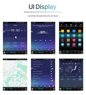 10.5" Qualcomm For Cadillac ATS CTS XTS SRX Escalade 2013-2018 Car Radio Stereo Carplay Upgrade Tesla Style Screen Android Auto GPS Navigation Multimedia Player Carputech