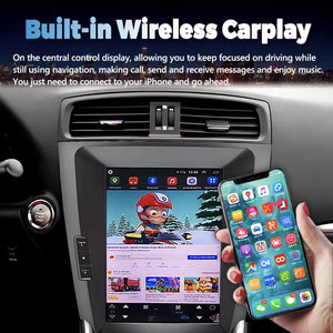 For Lexus IS250 IS300 IS350 2006-2012 Stereo GPS Carplay Android 11 Car Multimedia Video Player IPS Screen 8GB RAM 128GB ROM Carputech