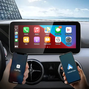 For Mercedes Benz GLK X204 GPS NAVI NGT4.0 4.5 Wireless CarPlay & Android Auto 12.3 Inch Touch Screen Snapdragon665 Android13 Car GPS Stereo Multimedia Car Radio Headunit Carputech