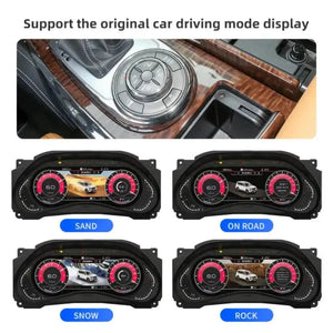 For Nissan Patrol Armada Y62 2010-2023 12.3" LCD Digital Dashboard Cluster Car Panel Speedometer Virtual Cockpit - Carputech