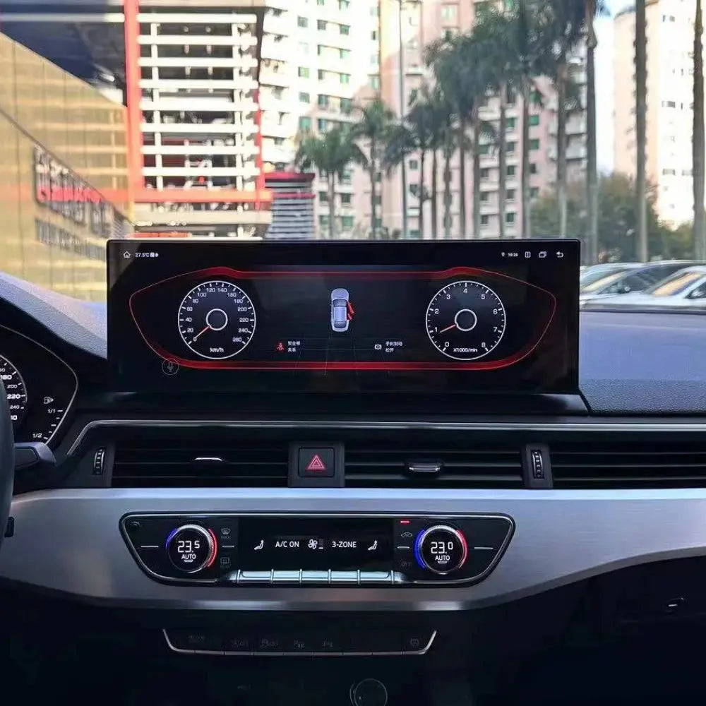 14.9 Inch Android 13 Car DVD Player Touch Screen for Audi A4 A4L 2017-2019 Carplay Android Auto 4G WIFI GPS Navigation Carputech