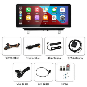 For AUDI 2013-2018 Q3 CarPlay Android 13 Car Multimedia IPS Screen GPS Auto Radio Navigation Stereo DSP Netlifx Carputech