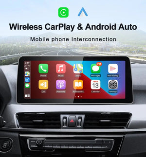 For BMW X1 F48 X2 2005-2022 Snapdragon665 12.3 inch Wireless Apple Carplay Auto Android 12 Car Multimedia Head Unit Radio Bluetooth NBT Carputech