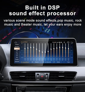 For BMW X1 F48 X2 2005-2022 Snapdragon665 12.3 inch Wireless Apple Carplay Auto Android 12 Car Multimedia Head Unit Radio Bluetooth NBT Carputech