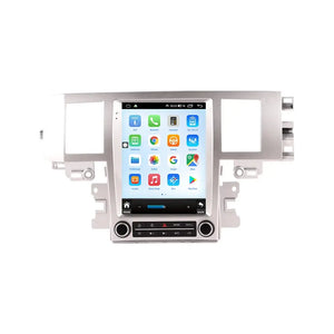 10.4" Tesla Screen Car Radio Video Stereo Carplay Android 12 For Jaguar XF 2004-2015 GPS Navigation Head Unit DSP Carputech