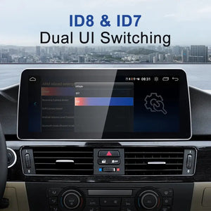 For BMW 3 series E90 E91 5 series E60 E61 CCC CIC Snapdragon665 12.3inch Touch Screen Wireless CarPlay AUTO Android System Head Unit Radio Android 13 Carputech