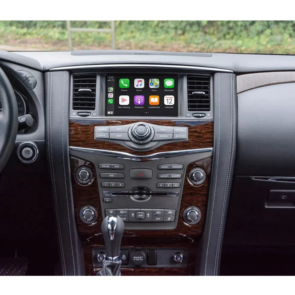 Nissan Patrol Pathfinder Armada Elgrand Quest 370Z GT-R | Apple Carplay & Android Auto Module 2007-2022 Carputech