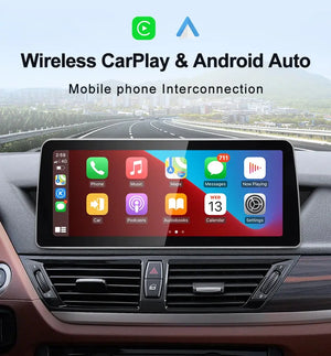 For BMW 09-15 X1 E84 Snapdragon665 12.3inch Wireless CarPlay Android AUTO Multimedia Head Unit Radio Car Video Players Carputech