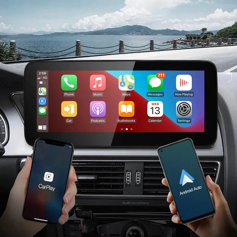 12.3” Android 14 CarPlay Screen Upgrade for Audi A4 B8 / S4 /A5 /S5 (2008–2016) – Wireless CarPlay, Android Auto, GPS Navigation, DSP, IPS Display Carputech