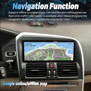 8.8" For Volvo XC60 2011-2017 Car Radio Multimedia Player Wireless CarPlay Android Auto Upgrade Android Touch Screen Carputech