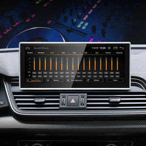 For AUDI 2018-2021 Q5 B9 CarPlay Android 12 Car Multimedia IPS Screen GPS Auto Radio Navigation Stereo DSP Netlifx Carputech