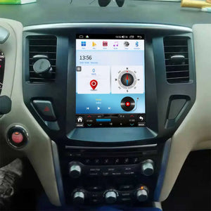 10.4" For Nissan Pathfinder 2012 - 2020 Car Radio Headunit Stereo Carplay Upgrade Tesla Style Screen Android Auto GPS Navigation Multimedia Player Carputech