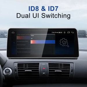 For BMW 1 Series E81 E82 E87 E88 Snapdragon665 12.3 inch Carplay AUTO Android 12 Car GPS Stereo Multimedia Head Unit Radio Bluetooth Carputech