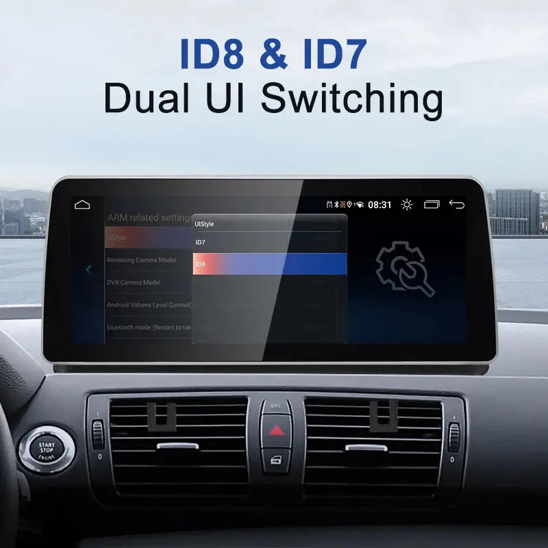 For BMW 1 Series E81 E82 E87 E88 Snapdragon665 12.3 inch Carplay AUTO Android 12 Car GPS Stereo Multimedia Head Unit Radio Bluetooth Carputech