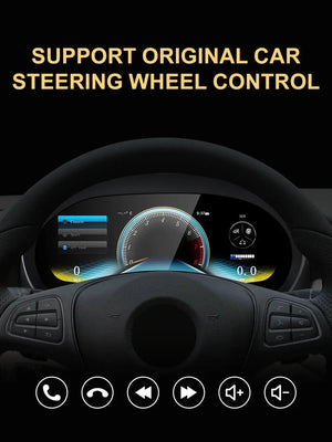 For Mercedes Benz CLA/ GLA 2013-2019 12.3" LCD Digital Dashboard Cluster Car Panel Speedometer Virtual Cockpit - Carputech