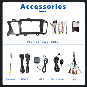 IPS Screen Car Radio For KIA K7 Cadenza 2013-2017 2Din Wifi GPS Android 13 DSP Stereo Carplay Auto Car Navigation Carputech