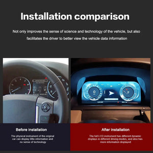 For Land Rover Discovery 4/ Range Rover Sport 2010-2016 12.3" LCD Digital Dashboard Cluster Car Panel Speedometer Virtual Cockpit Carputech