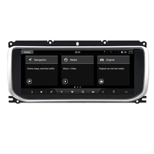 Land Rover Evoque 2012-2016 8gb RAM 64gb ROM IPS 10.25'' Screen Android car multimedia player auto stereo car radio Carputech