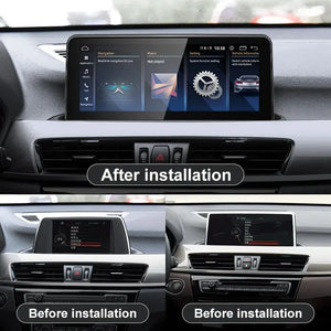 For BMW X1 F48 X2 2005-2022 Snapdragon665 10.25 inch Wireless Apple Carplay Auto Android 12 Car Multimedia Head Unit Radio Bluetooth NBT Carputech