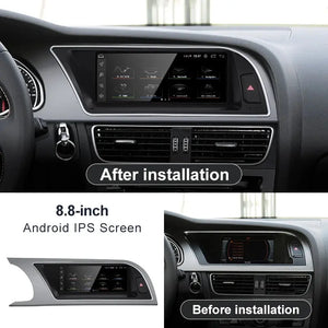 For AUDI A5 S5 RS5 2008-2016 CarPlay Android 13 Car Multimedia IPS Screen GPS Auto Radio Navigation Stereo DSP Netlifx Carputech