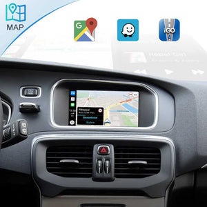 Wireless Apple Carplay Android Auto Module For Volvo XC60 XC70 S60 S80 V60 V70 V40 2011-2019 Mirror Link Decoder Carputech