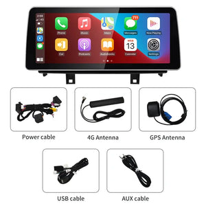 For BMW X5 F15 X6 F16 NBT Snapdragon665 12.3inch Wireless CarPlay AUTO Car Multimedia Player Head Unit Radio Bluetooth GPS Navi Carputech