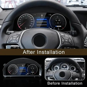 For Mercedes Benz E class W207 A207 NTG 4.0 NTG4.5 2010-2016 12.3" LCD Digital Dashboard Cluster Car Panel Speedometer Virtual Cockpit - Carputech