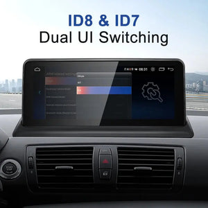 For BMW 1 Series E81 E82 E87 E88 Snapdragon665 10.25 inch Carplay AUTO Android 12 Car GPS Stereo Multimedia Head Unit Radio Bluetooth Carputech